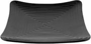 G.E.T. ML-63-BK Black 10.25" Square Plate | Dishwasher safe, Shatterproof, Restaurant service, Great for Entrees, Salads, Desserts and Appetizers