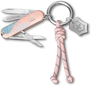 Victorinox Live to Explore Classic SD Swiss Army Knife - 7 Function - Paris | Compact 58 mm Swiss made pocket knife with small blade, scissors, nail file, screwdriver, toothpick, tweezers and key ring