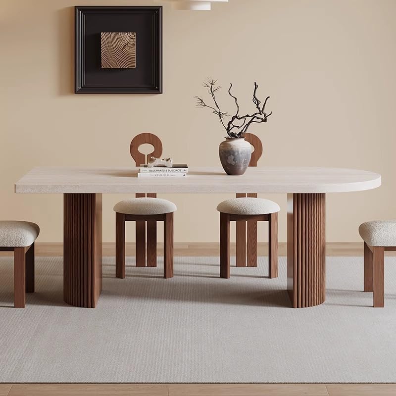 Mesa De Jantar Dining Table by JOYNOW – One Size, 220x90x75cm, Model 8524