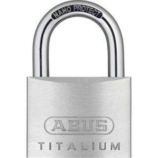 Padlock, Silver by ABUS – Alloy Steel Aluminium, Silver, Model 794803