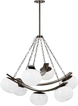 Duxbury 7 Light Chandelier 43.75 in. Distressed Bronze