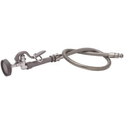 018200-40 Spray Valve by T&S Brass – 44", 1.0 load, Brass, Silver, Model B-0100-SWV