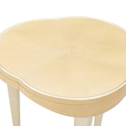 Camellia Caramel Field Chairside Table by Michael Amini – Solid; Manufactured Wood, Caramel, Model N9090206-134