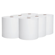 Scott Paper Towel Hardwound Roll 1 Case(s) by Scott Professional – 6 Rolls (6 Sheets each), Paper, white, Pack of 6, Model 02000