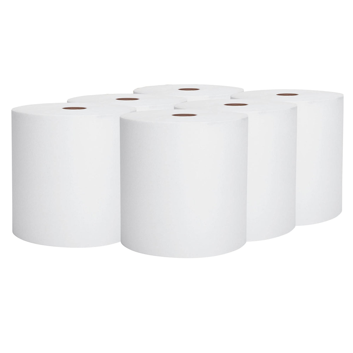 Scott Paper Towel Hardwound Roll 1 Case(s) by Scott Professional – 6 Rolls (6 Sheets each), Paper, white, Pack of 6, Model 02000