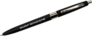 AbilityOne 7520013861618 - Recycled Ballpoint Pen - Fine Point - Black Ink - 12 units