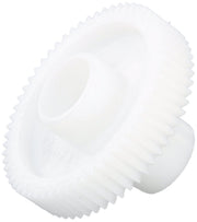 Replacement Drive Gear for Brush Glass Washer by Bar Maid – 1.0 pounds, Glass, White, Model GER-905