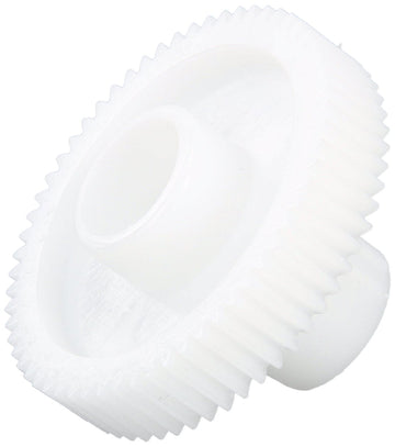 Replacement Drive Gear for Brush Glass Washer by Bar Maid – 1.0 pounds, Glass, White, Model GER-905