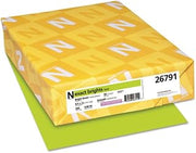 Neenah PAPER 26791 Exact Brights Paper 8 1/2 x 11 Bright Green 50lb 500 Sheets