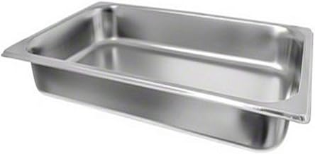 American Metalcraft Ensemble Rectangular Chafer Food Pan Only,Silver
