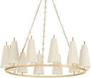 480-42-VGL Tirana - 12 Light Chandelier-13.5 Inches Tall and 42 Inches Wide