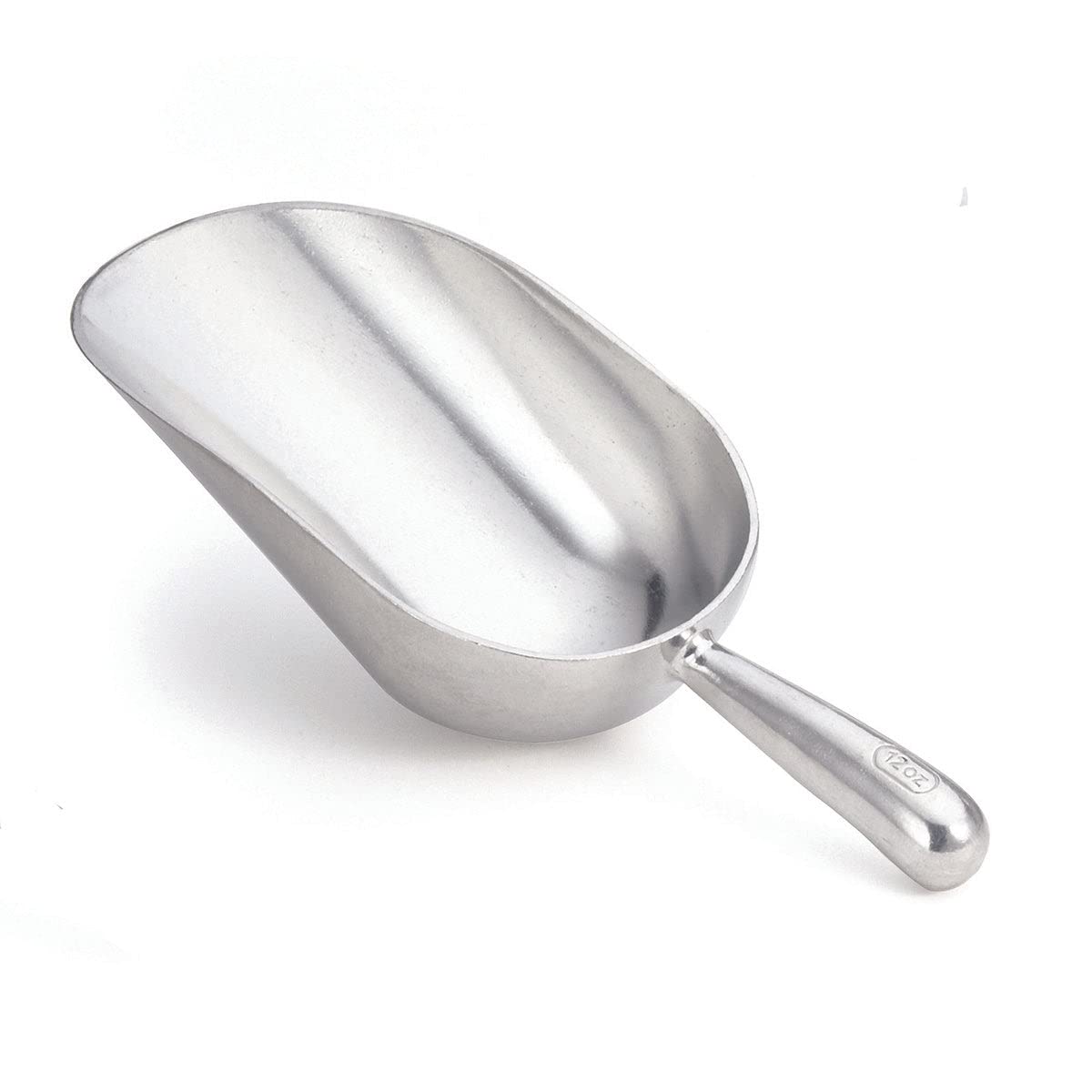 12 oz Aluminum Ice Scoop by Tablecraft – 12-Ounce, 12.0 ounces, Aluminum, Silver