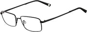 Flexon BENEDICT 600 001 MATTE BLACK 53/17/140 MALE Eyewear Frame