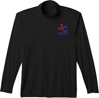 John Curtis Christian School Logo Soccer Performance Quarter-Zip Top