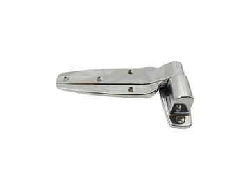 1245-000028 Flush Hinge by Kason – High pressure die-cast zinc with self-lubricating nylon cam, Chrome, Model 1245-C000