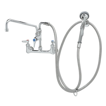 T&S Brass and Bronze Works B-0175-CR Pre-Rinse Faucet - Default Title
