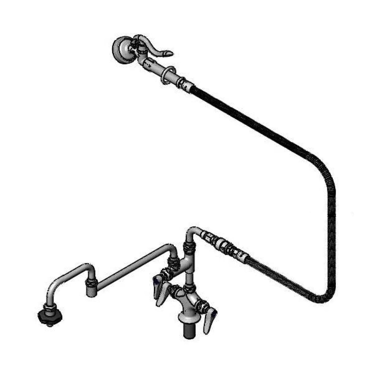 T&S Brass and Bronze Works B-0179 Pre-Rinse Faucet - Default Title