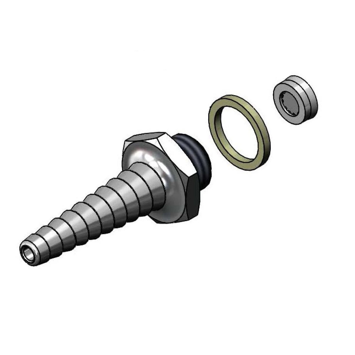 T&S Brass and Bronze Works B-0198-FD15 Serrated Tip Outlet - Default Title