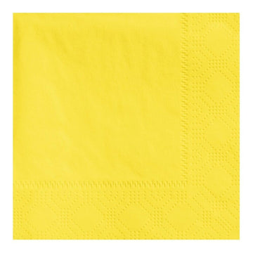 4.75" Regal Embossed Yellow Beverage Napkins by Hoffmaster – Commercial Grade