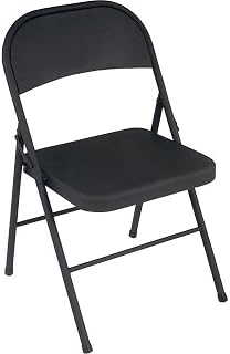 Cosco 6065900 Steel Folding Chair Black