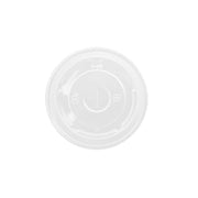 90mm Diameter Within Rim PET Flat Lid by Karat – 90 mm, Polyethylene Terephthalate, clear, Pack of 1000, Model C-KCL90