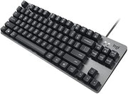 Logitech K835 TKL Wired Mechanical Keyboard with Aluminum Frame and Linear Red Switch