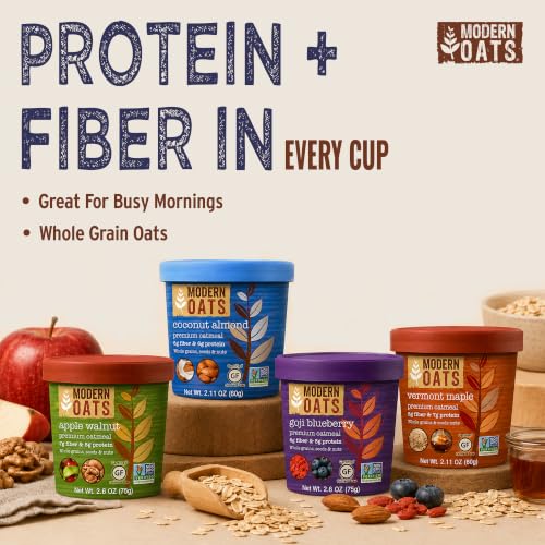 Modern Oats Variety Pack / 31.2 Ounce (Pack of 1) / Blue Breakfast Foods