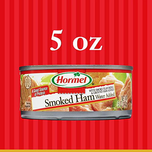 HORMEL Chunk Meats Smoked Ham / 5 Ounce (Pack of 12) / 12 Spiced Meat