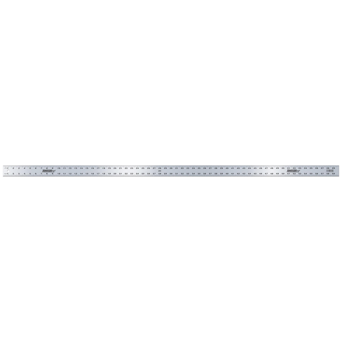 Johnson 1 / 48 Inch English/Metric / Clear,Silver Rulers