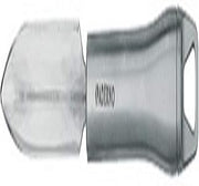 PADERNO World Cuisine V-Shaped Deco Knife, Stainless Steel Blade & Handle, 8 7/8"