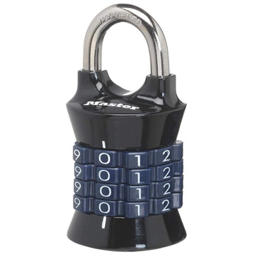 Combination Padlock by Master Lock – 1 Pack, Metal, Assorted; colors may vary, Model 1535D