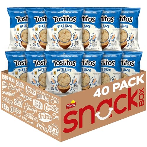 Tostitos Bite Size Rounds / 40 Ounce (Pack of 1) / 1 Tortilla