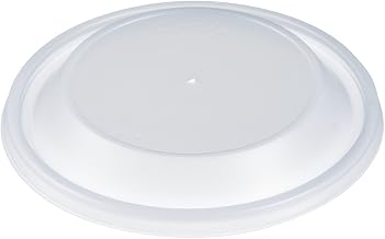 DART 20DLV Translucent Vented Dome Lid (Case of 1000)
