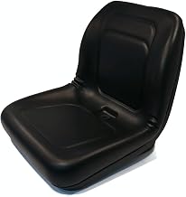 Replacement Black High Back Seat for Dixie Chopper 2001 XWK2503-60, XXWD5000-72 Lawn Mowers