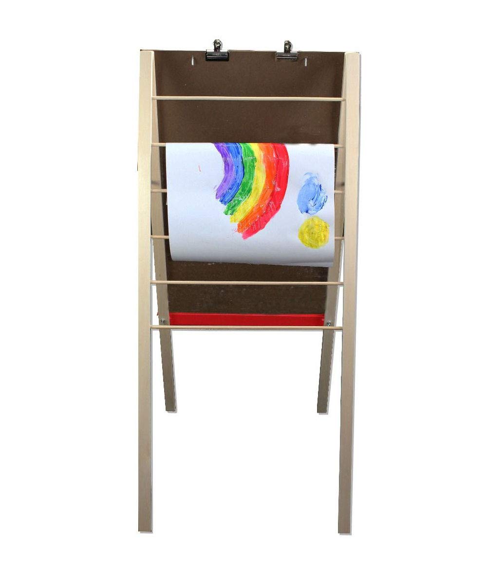 Classroom Painting Easel by Flipside Products – 54 x 24, Wood/Melamine, Assorted, Model 17387