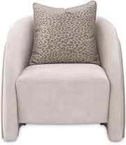 Mod Dream Beige Accent Chair with Elegant Design, Comfortable Upholstery, Versatile Style for Living Room, Reading Nook, Modern Home Decor