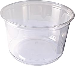 Fabri-Kal 9501034 Alur 16 Ounce Plastic Deli Container - 500 / CS