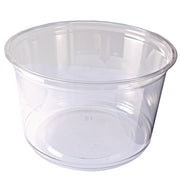 Alur 16 Ounce Plastic Deli Container - 500 / CS by Fabri-Kal – 16 ounces, 16.0 fluid_ounces, Clear, Pack of 500, Model 9501034