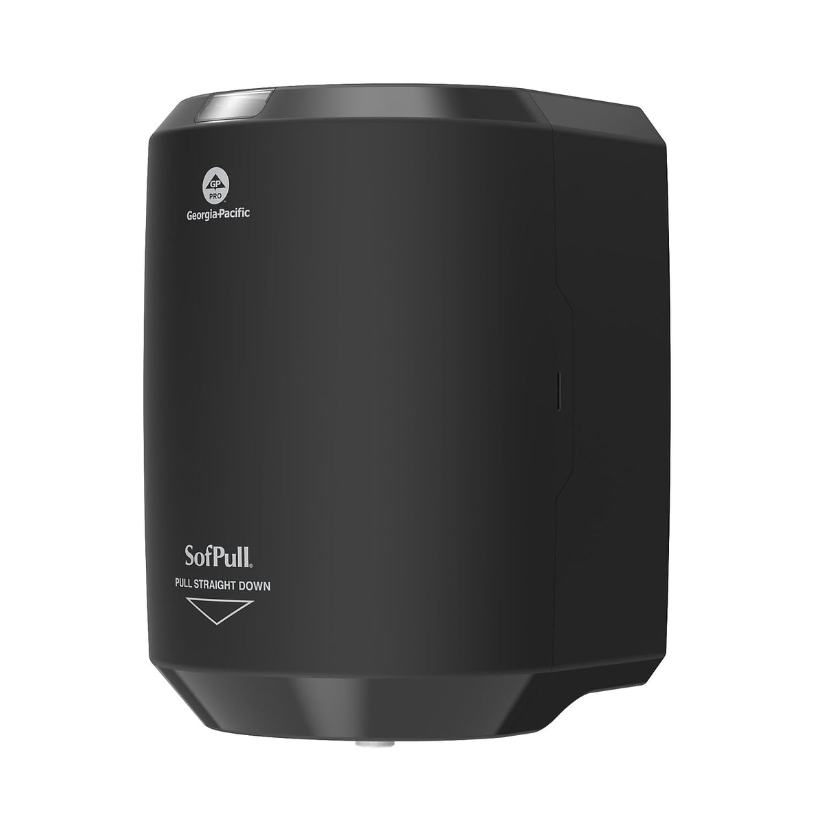 SofPull Junior Centerpull Paper Towel Dispenser by GP PRO () by Georgia-Pacific – Junior Capacity, Plastic, Black, Model 58008
