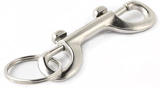 KEY-BAK Double Ended Bolt Snap, Key Chain Accessory with 1.125" Split Ring