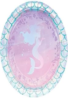 Creative Converting IRIDESCENT LUNCHEON PLATE, 0.5x6.875x6.875inc