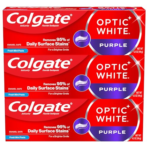 Colgate 4.2 Fl Oz (Pack of 3) / Purple / 3 Toothpaste