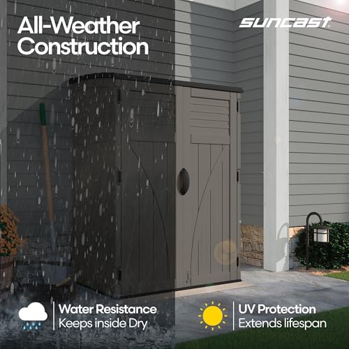Suncast Stoney / No Size / Modern Storage Sheds
