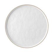 Europa Collection Serving Tray by Tablecraft – Melamine, White with Beige Rim, Pack of 6, Model 123517W