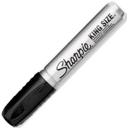 Permanent Marker Chisel Tip Black Durable Aluminum Barrel Carded by Sharpie – 1 Count (Pack of 3), Aluminum, Black, Pack of 3, Model 15101