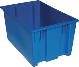Quantum Storage snt300 Nest Totes Heavy Duty Part Organizer Bins - 29-1/2" x 19-1/2" x 15" - 3 Pack