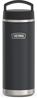 ICON SERIES Stainless Steel Water Bottle with Screw Top Lid - 32 Ounce by THERMOS – 32 Ounces, 32.0 fluid_ounces, Stainless Steel, Granite, Model IS2302GT4