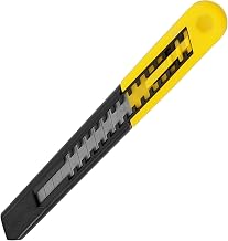 Utility Knife, 5 1/8 In, Black/Yellow