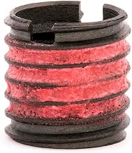 E-Z LOK Threaded Insert for Metal 12L14 Carbon Steel Thread Inserts M8-1.25 Internal Threads, 7/16-14 External Threads, Pack of 5