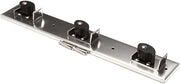 T&S Brass B-0653 Mop Hanger, Stainless Steel, Spring-Loaded Rubber Grips